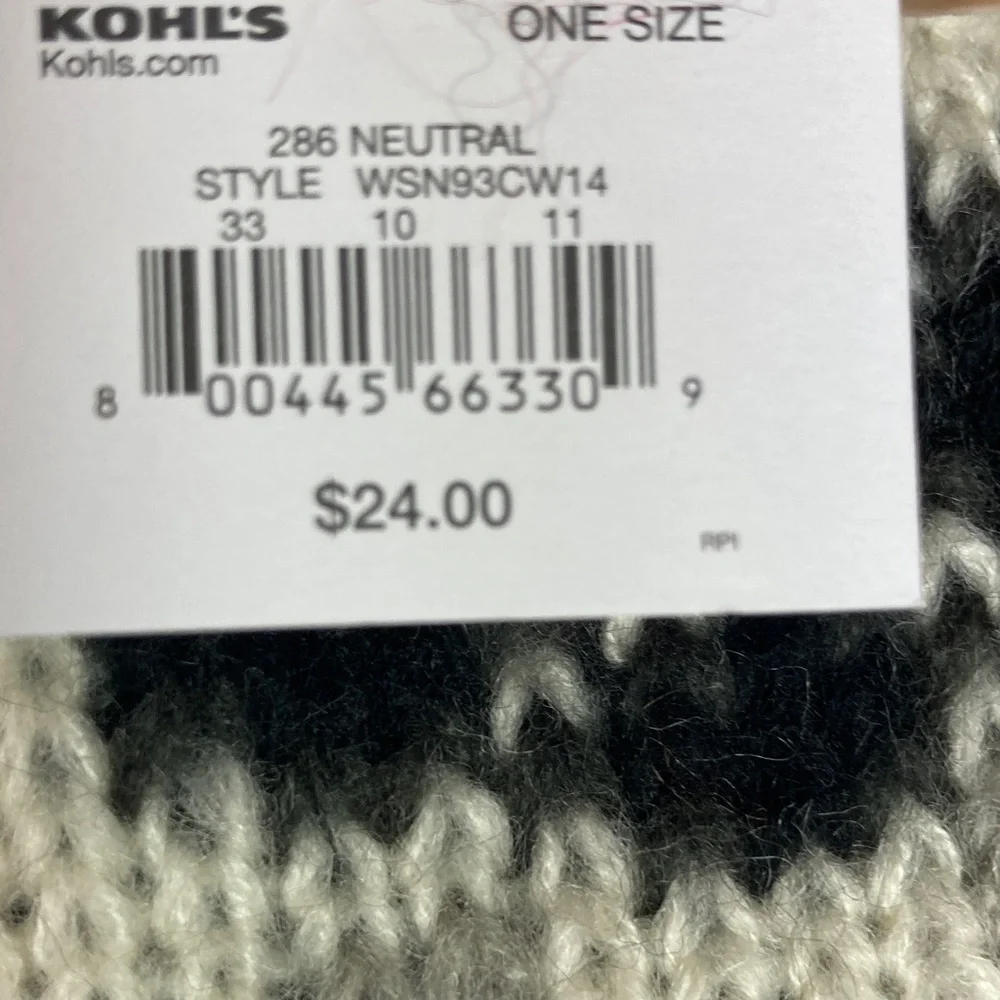 Sonoma Super cozy hat w pom & mittens retro boho vibe soft cozy yarns - Picture 16 of 16